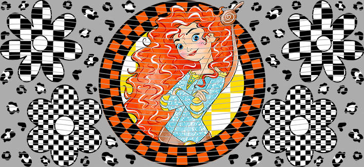 16oz Disney style-D-1672